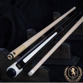 Queue de billard pour jouer avec des boules pleines et rayées