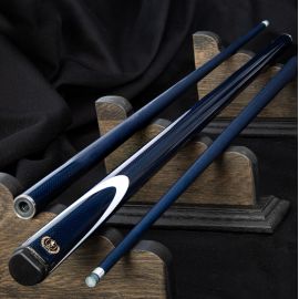 Queue de billard de casse très rigide en fibre de verre bleue