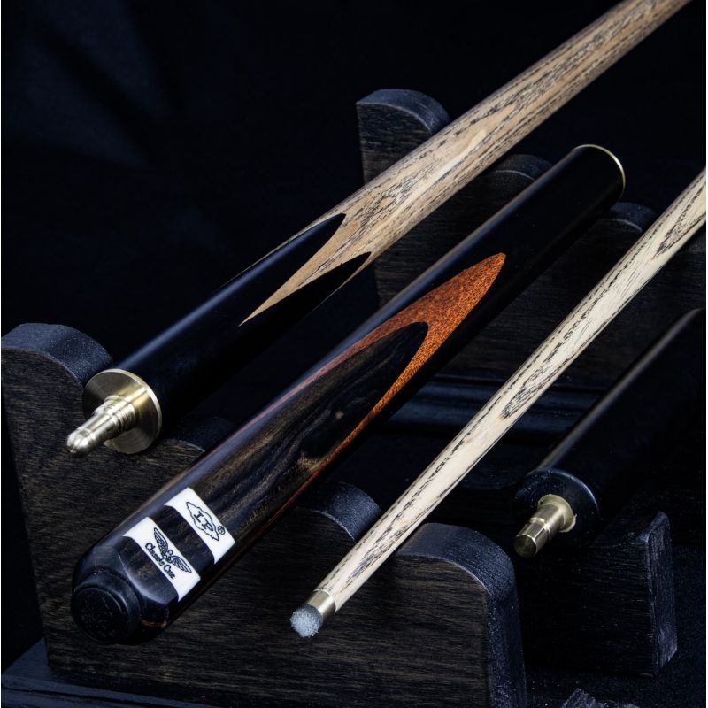 Queue de billard pour bille rouges et jaunes