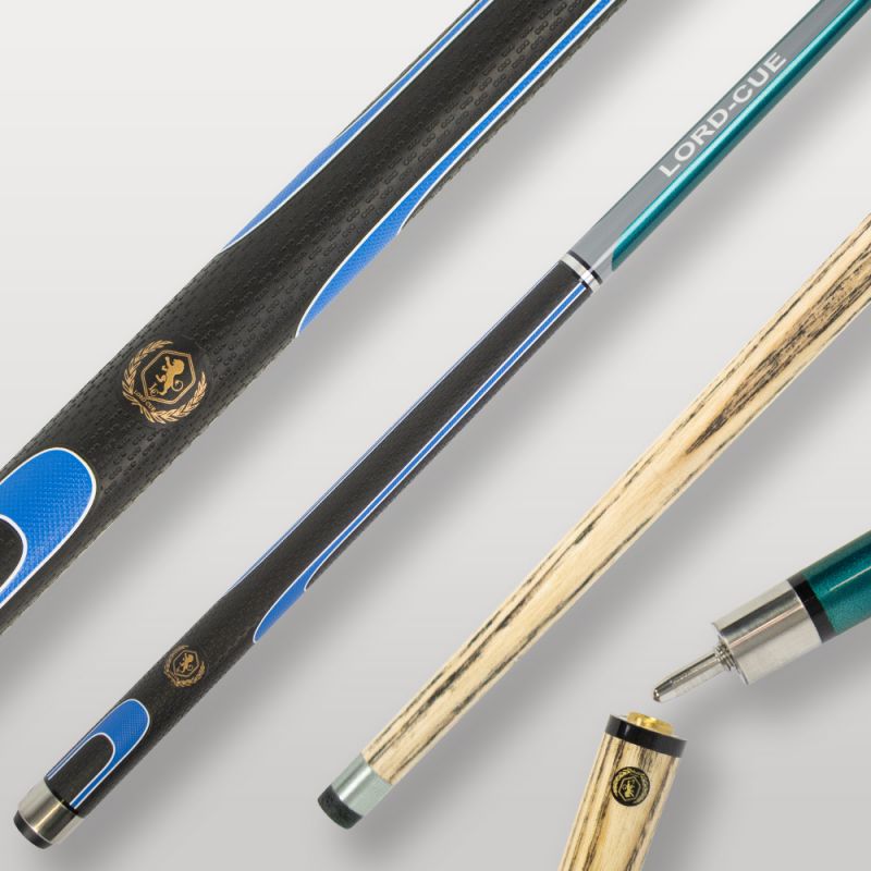Photo de couverture de la queue de billard Lord-Cue Xtrem Shot Bleue