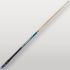 Queue de billard Lord-Cue Xtrem Shot Bleue vue complète sur fond clair