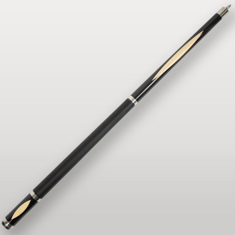 Partie basse de la queue de billard Lord-Cue Break Out avec design noir et naturel
