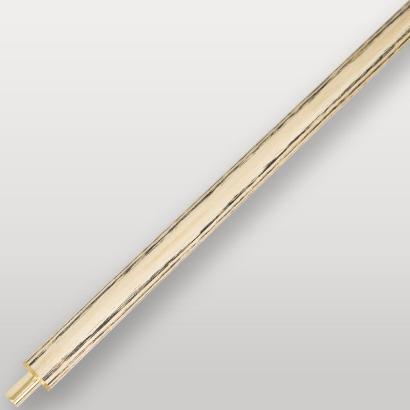 Détail du bois zébré sur la flèche de la queue de billard Lord-Cue Aston F650