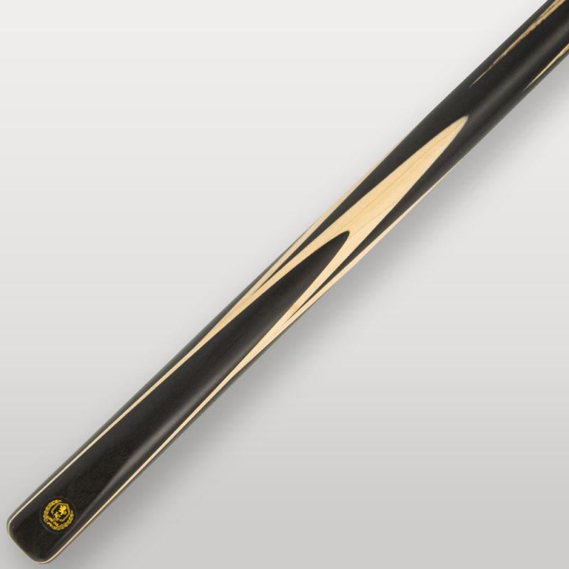 Détail du fût de la queue de billard Lord-Cue Black Out, finition bois naturel.