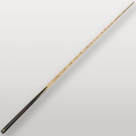 Queue de billard Lord-Cue Black Out Rouge vue complète sur fond clair, finition bois et noir profond.