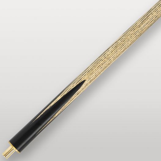 Raccord en laiton doré de la queue de billard Lord-Cue Tiger, vue rapprochée.