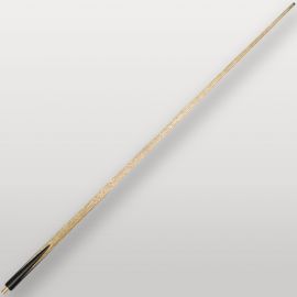 Flèche complète de la queue de billard Lord-Cue Tiger en frêne clair.