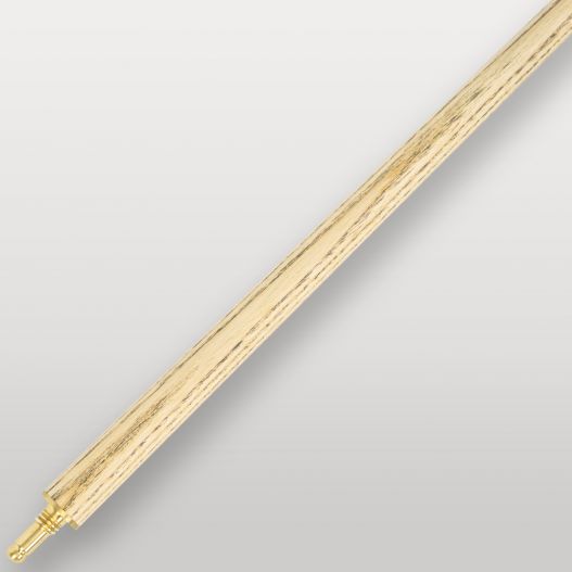 Raccord en laiton doré de la queue de billard LP Rosawood, système de vissage précis.
