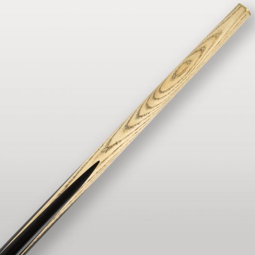 Gros plan sur la partie supérieure du fût de la queue de billard LP Rosawood.
