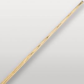 Détail de la flèche de la queue de billard LP Rosawood, bois clair à veinage naturel.