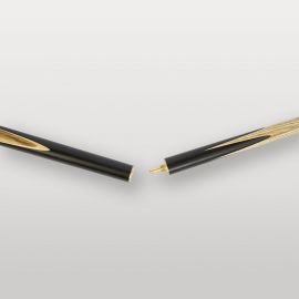 jonction trois quart laiton de la queue de billard lp zebrano