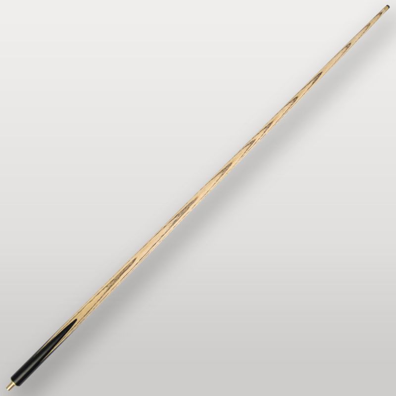 Flèche complète de la queue de billard Lord Cue Zebrano en frêne clair, finition vernie.