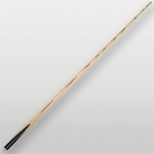 Flèche complète de la queue de billard Lord Cue Zebrano en frêne clair, finition vernie.