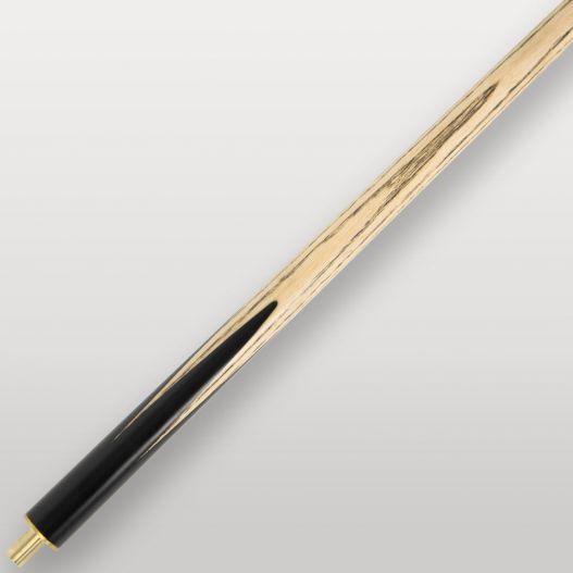 Détail de la flèche de la queue de billard Lord Cue Dragon, finition bois clair et jonction laiton.