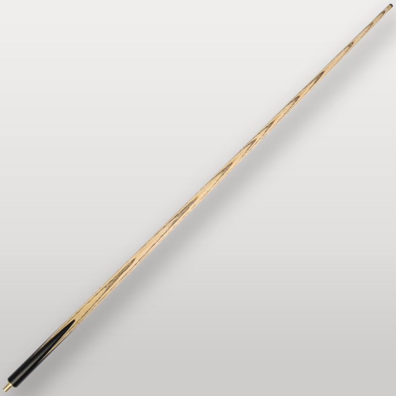 Flèche complète de la queue de billard Lord Cue Dragon en frêne clair avec veinage naturel.