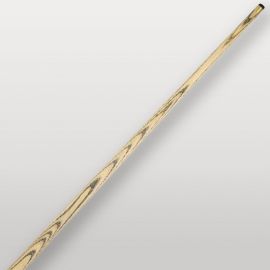 Flèche complète de la queue de billard Lord Cue Pool School, en frêne clair avec veines naturelles.