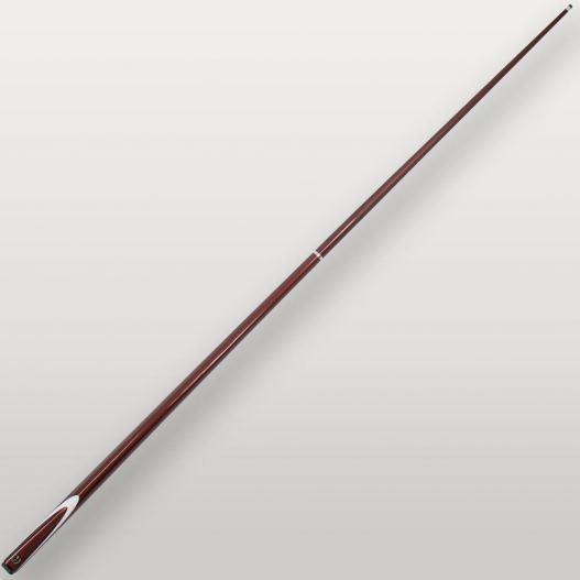 Queue de billard Lord Cue Graphite Bordeaux vue complète, design moderne avec finition effet carbone rouge.