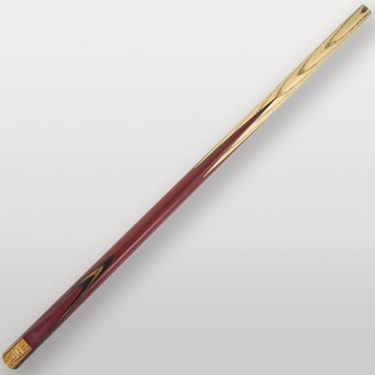 Fût complet de la queue de billard Lynx haut de gamme 1/2, design bicolore et finitions soignées.