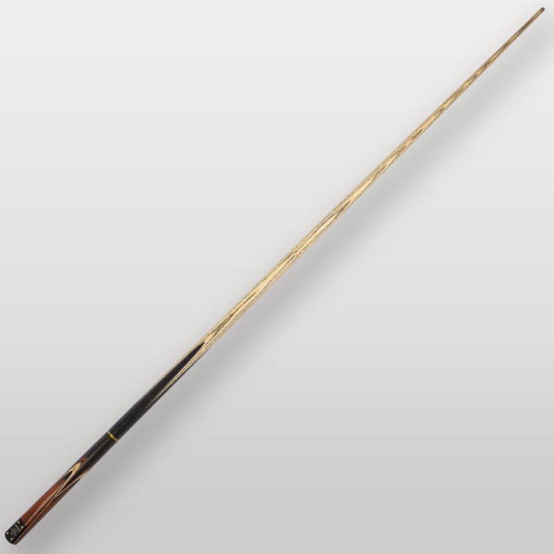 Queue de billard Lynx Handcraft 4/5 et 1/2 vue complète, fabrication artisanale en frêne et palissandre.