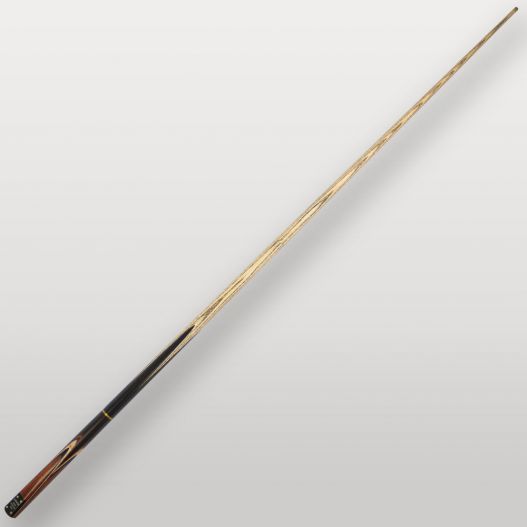 Queue de billard Lynx Handcraft 4/5 et 1/2 vue complète, fabrication artisanale en frêne et palissandre.