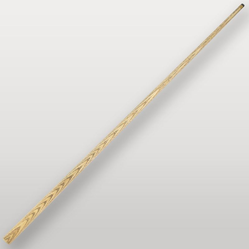 Flèche complète de la queue de billard Lynx 2000, bois clair au grain régulier.