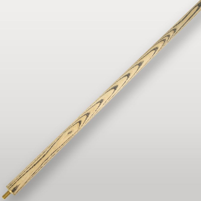 Flèche complète de la queue de billard Lord Cue Pool School, en frêne clair avec veines naturelles.