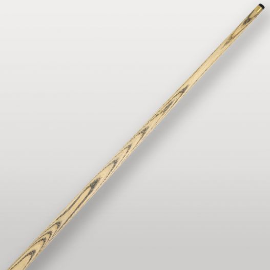 Flèche complète de la queue de billard Lord Cue Pool School, en frêne clair avec veines naturelles.