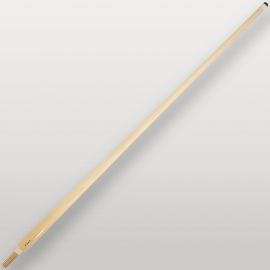 Flèche complète en érable clair de la queue de billard Lynx Pro 105, grain fin et droit.