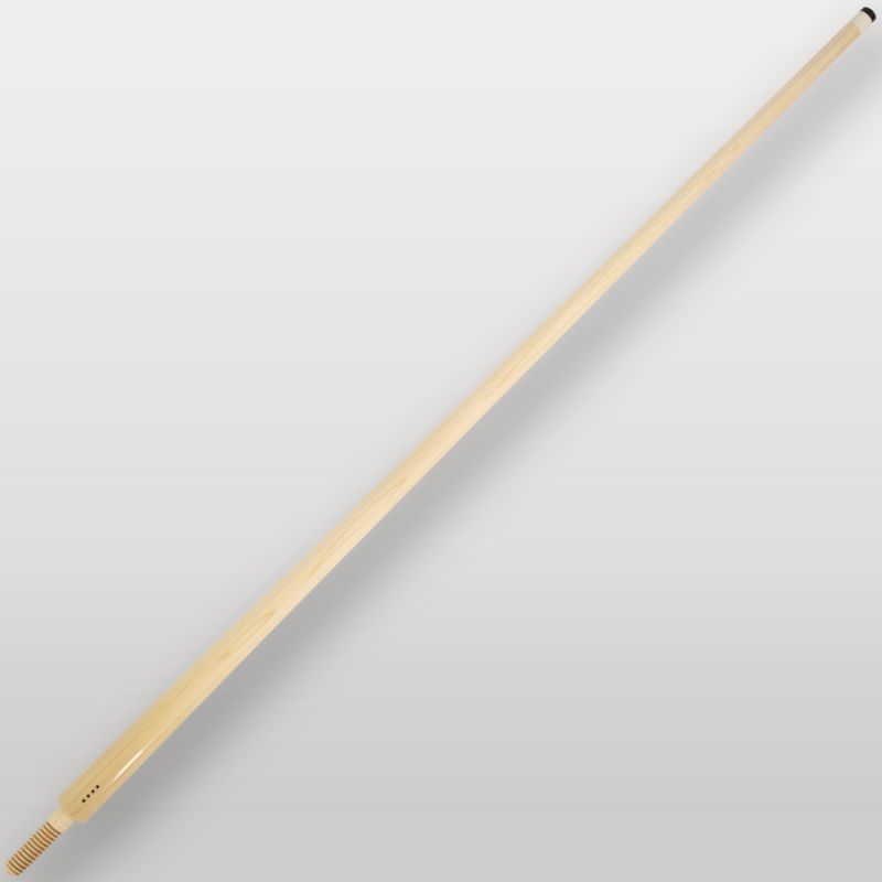 Flèche complète en érable clair de la queue Lynx Pro 140, grain droit et régulier