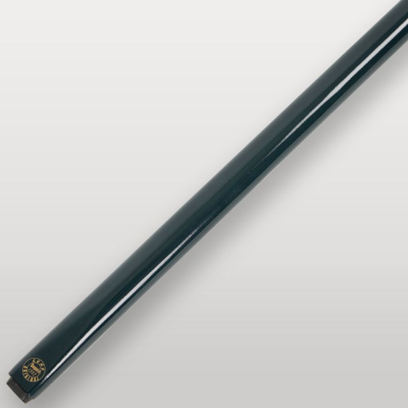 Détail du talon de la queue Lynx Black Pool avec logo doré Lynx, finition brillante.