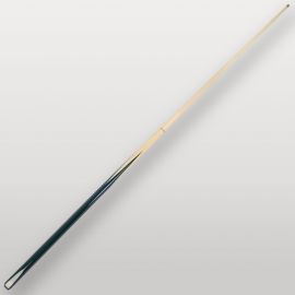 Queue de billard Lynx Black Pool vue complète, modèle élégant en érable et finition noire laquée.