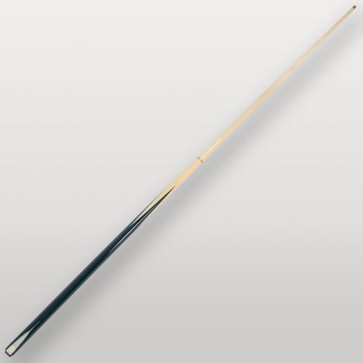 Queue de billard Lynx Black Pool vue complète, modèle élégant en érable et finition noire laquée.