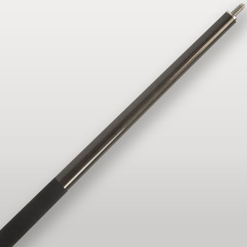 Haut-du-fut-de-la-queue-de-billard-en-fibre-grise