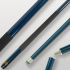 Queue-de-billar-en-fibre-bleu