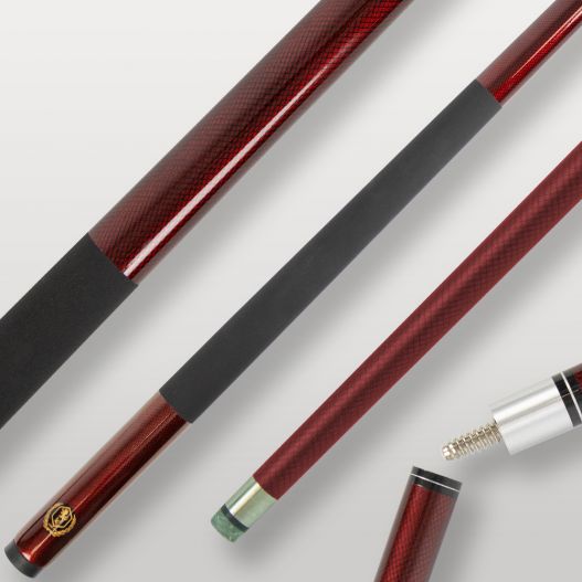 Queue-de-billard-en-fibre-de-couleur-bordeaux-tres-moderne