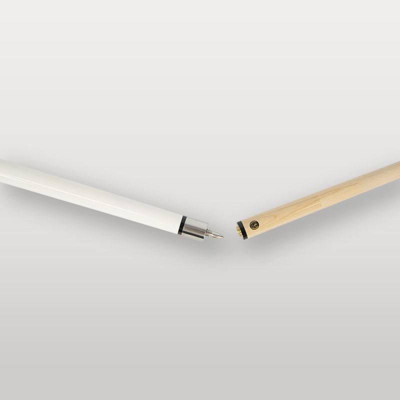 Systeme-de-jonction-rapide-demi-en-acier-de-la-queue-de-billard-americaine-lord-cue-raptor-blanche