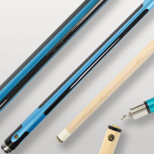 Queue de billard américaine en érable, 2 pièces, embout 13 mm, 19 oz