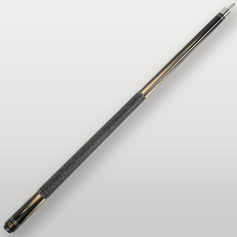 Fût noir et doré de la queue de billard américain Lord Cue Eagle Pro 6