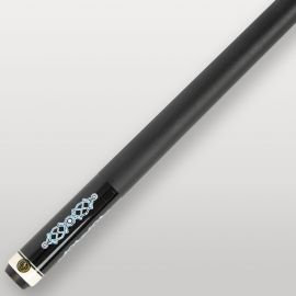 Talon et grip en cuir noir de la queue de billard Lord Cue Revelation