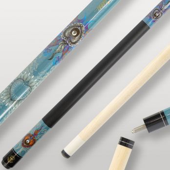 Couverture de la queue US bleu Coeur de feu