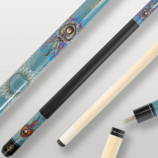 Couverture de la queue US bleu Coeur de feu