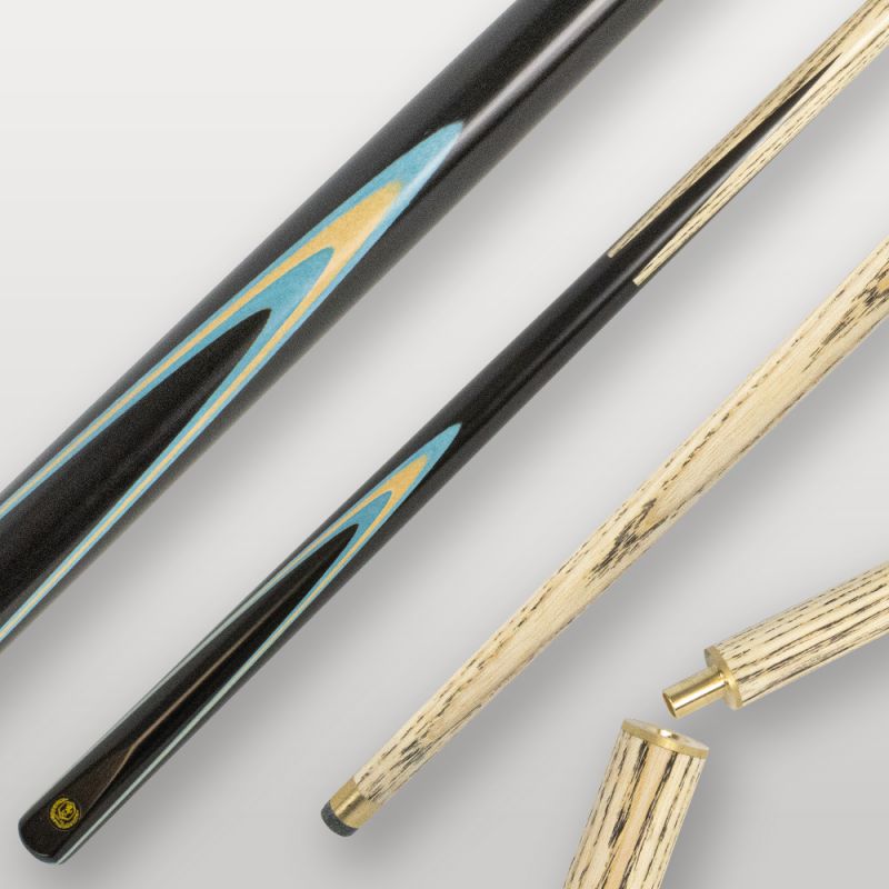 Queue de billard bleu ciel pour joueur de billard anglais