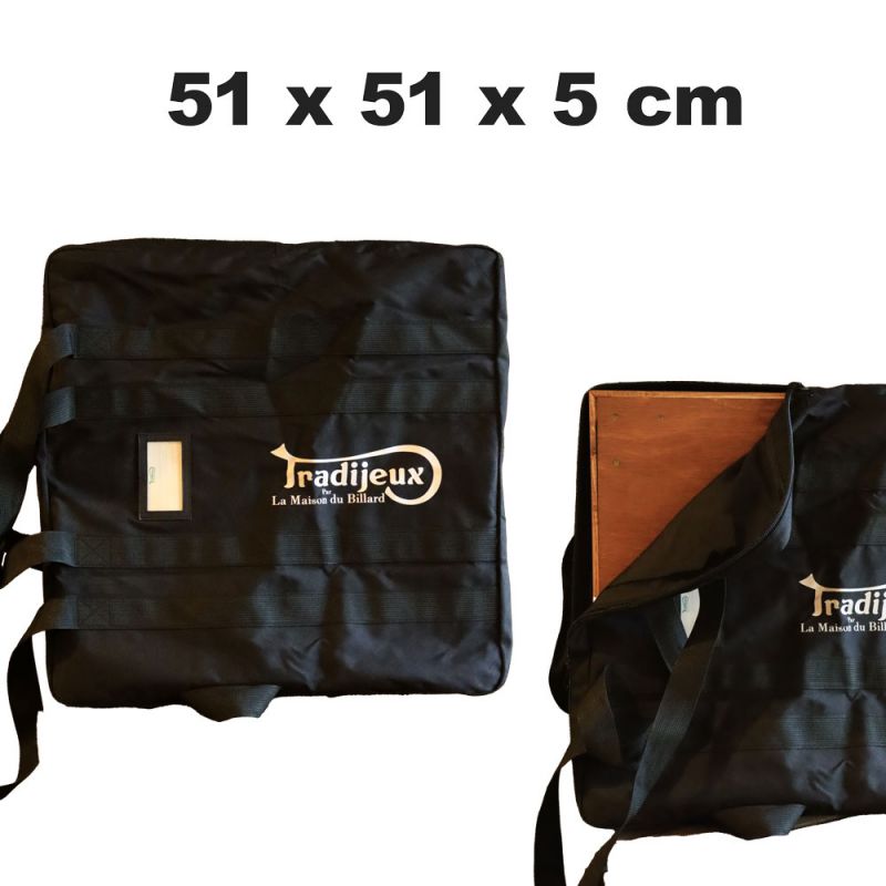 Sac de transport pour jeux en bois