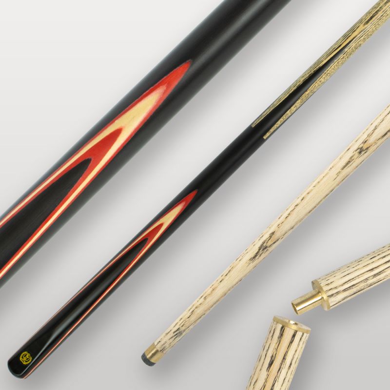 Queue de billard 8 pool de couleur rouge pour jouer au pool anglais