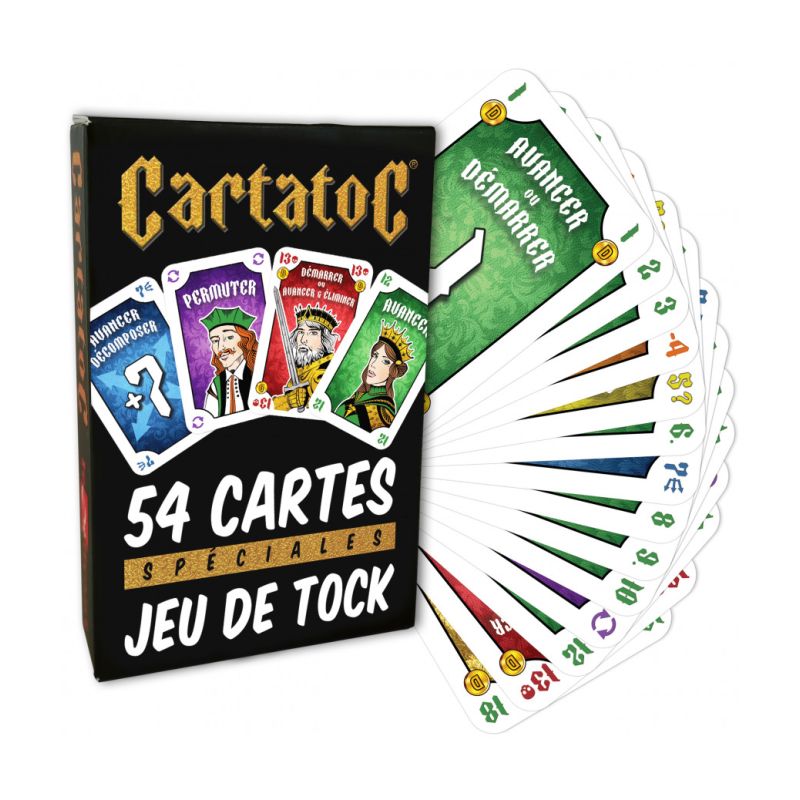 jeu de cartes pour jouer facilement au tock