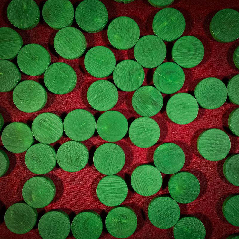 palet en bois pour jeux en bois en 30mm de diamètre