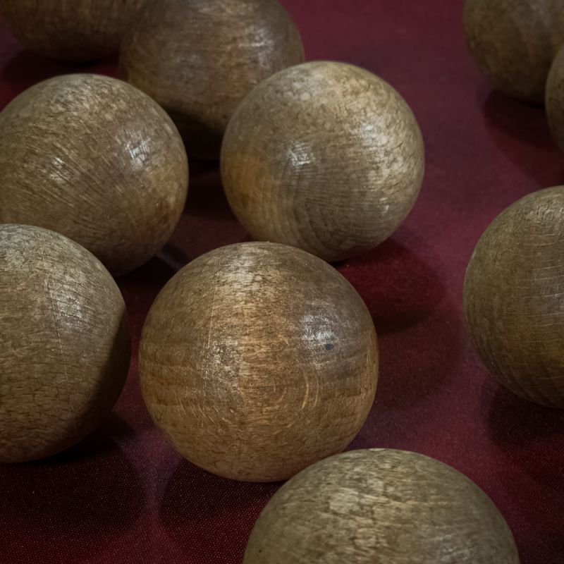 billes géante pour jeux en bois