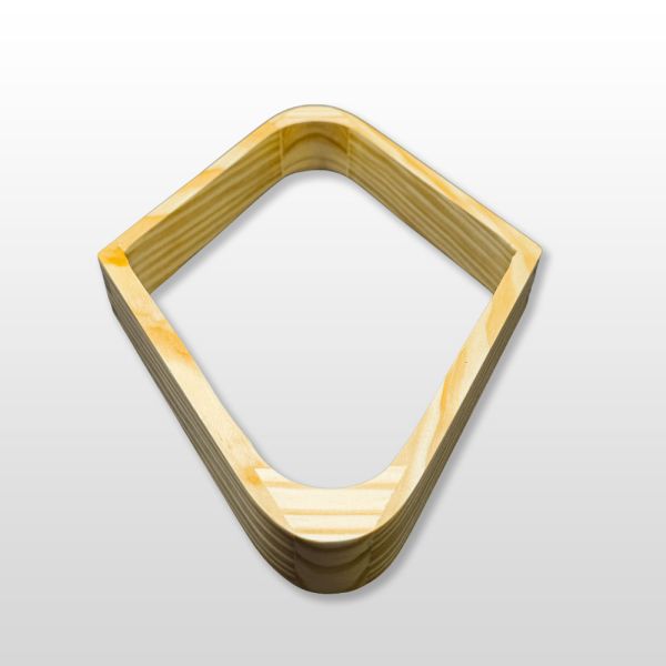 Losange en bois pour billes de 57 mm-2