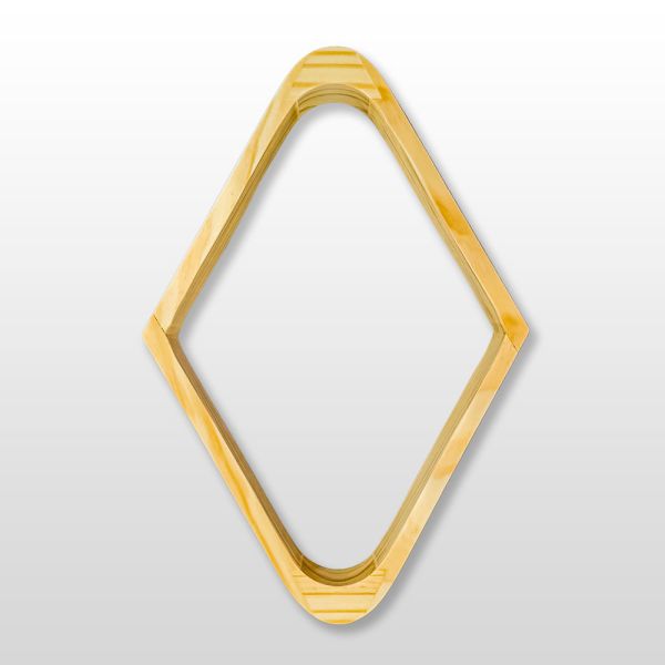 Losange en bois pour jouer a la 9 spécial