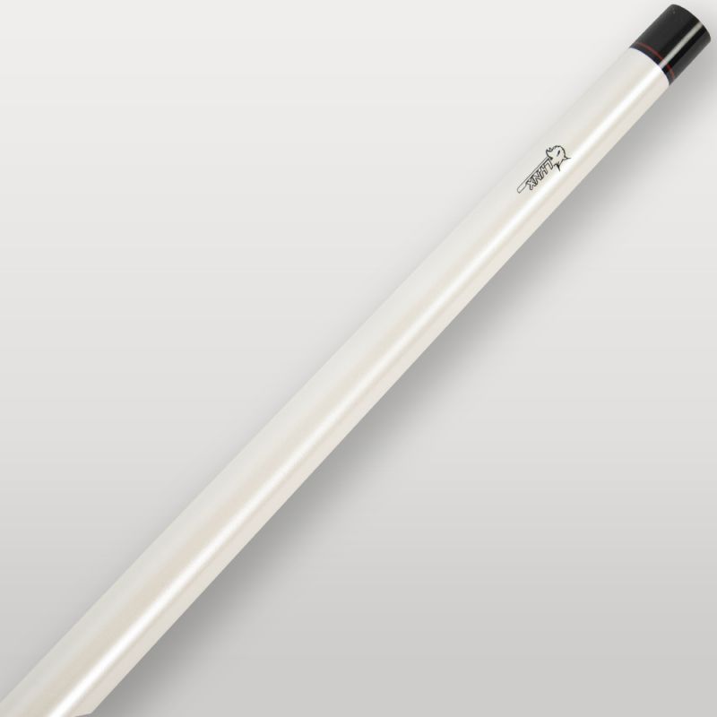 Queue de billard Française Blanche, livré en mallette, procédé 11mm cuir